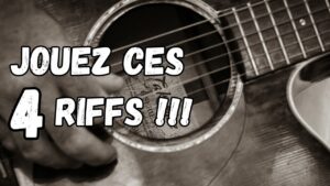 4 riffs bien cool à jouer !